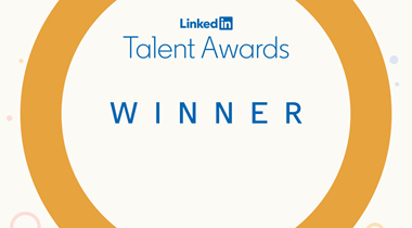 LinkedIn Talent Awards winner