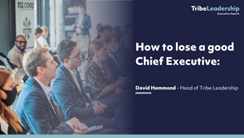 How to lose a good Chief Executive image