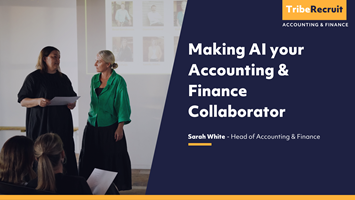 Sarah White - Making AI your Accounting & Finance Collaborator image