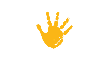 tribe hand yellow
